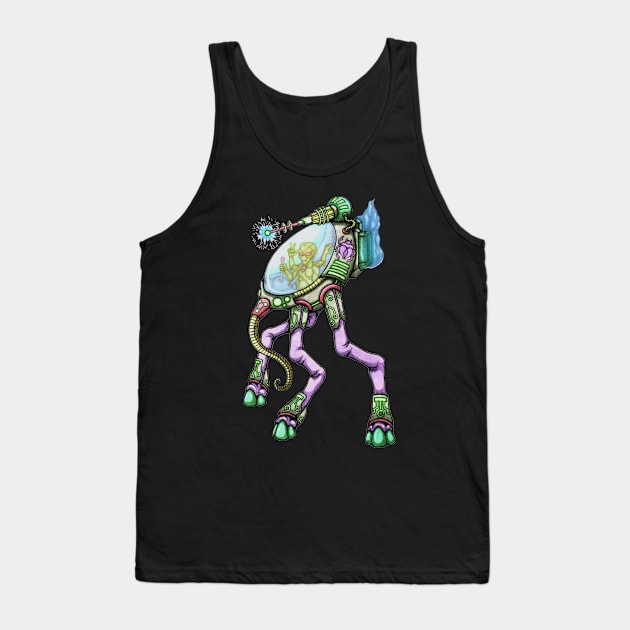 Martian Tripod Walker Tank Top by The Genierium